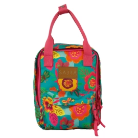 BOLSA MINI MOCHILA QUADRADA JARDIM ENCANTADO SABRA