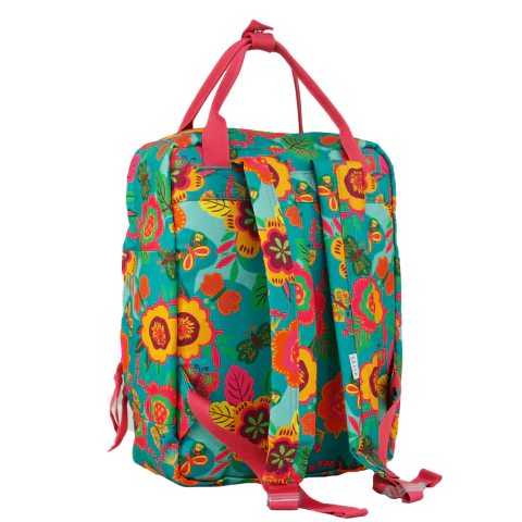 BOLSA MOCHILA QUADRADA JARDIM ENCANTADO - Imagem 3