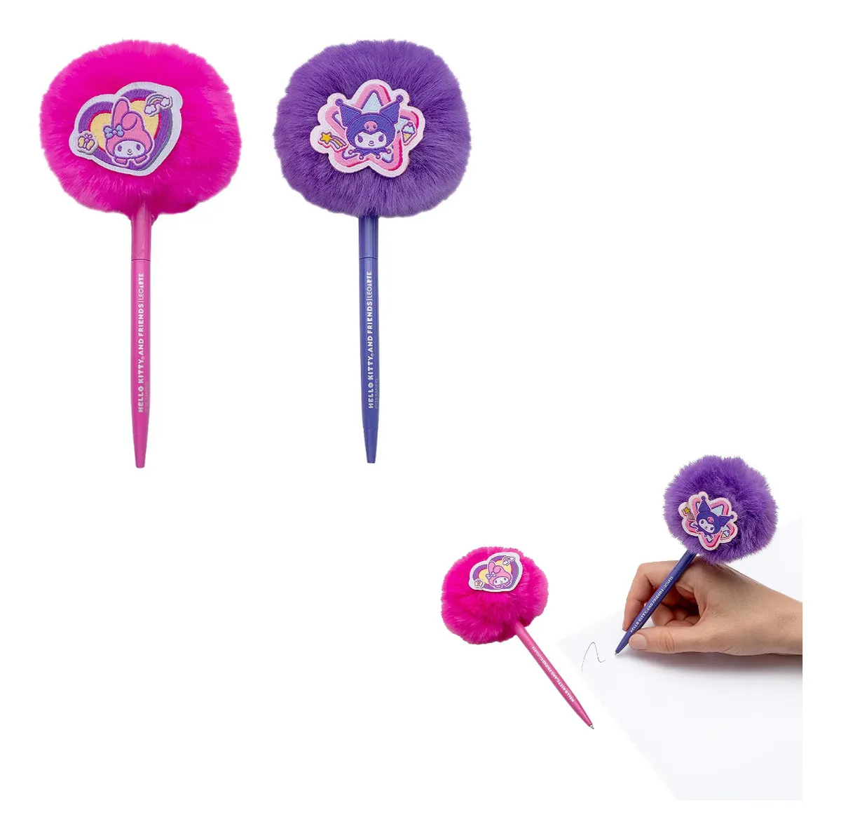 CANETA POMPOM HELLO KITTY E AMIGOS - Imagem 2